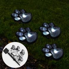 Galashield Paw Print Solar Lights Outdoor Garden LED Yard Decoration Cool