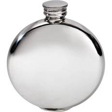 Wentworth Pewter Round 4oz Hip Flask