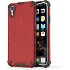 Apple Honeycomb iPhone Xr Skal Röd
