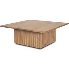 Mercana June Light Brown Wood Coffee Table