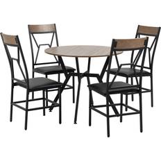 Homcom Industrial Dining Set 5