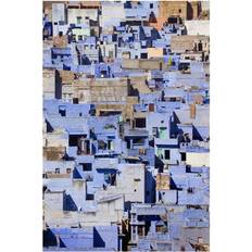 Blue Posters BrainBoosters Buildings of Jodhpur, Aerial View Print Poster
