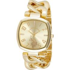 Accutime U.S. Polo Assn. USC40250AZ Analog Display Analog Gold