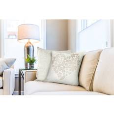 New Edge Blinds Amor Heart Cushion Cover Natural