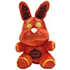 MAGIC SELECT Systemfel Bonnie Plush 18cm kompatibel med Five Night at Freddy FNAF, Five Nights at Freddy's gosedjursdockor, leksaker, födelsedagspresent för barn