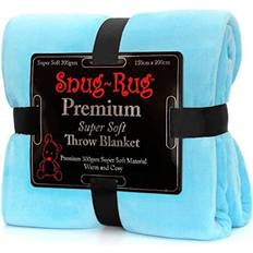 Snug Rug Premium Super Soft Fleece Blankets Blue