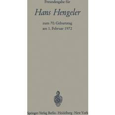 Freundesgabe für Hans Hengeler zum 70. Geburtstag am 1. Februar 1972