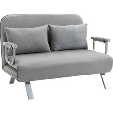 Homcom Bäddsoffa Gästsäng med 2 Kuddar Soffa