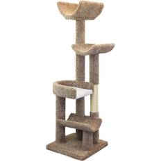 New Cat Condos Cat Condos 190121-Brown Cat Climbing Tree