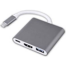 ChaoChuang USB C HUB to HDMI Pro/Air Thunderbolt 3 C Dock