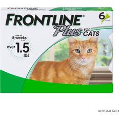 Frontline Frontline Plus for Cats and Kittens pounds Flea Tick Treatment, 6