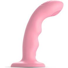Sexlegetøj Strap-on-Me Tapping Dildo Wave Coral Pink