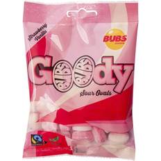 Vanilla Candies Bubs Goody Sour Strawberry Vanilla 3.2oz 1pack