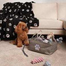 Storage Basket Dog Toy Box Puppy Essentials