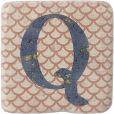 Orange Coasters Brambly Cottage Letter Q Coaster