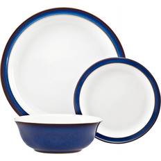 Denby Dinner Sets Denby Imperial Blue 12 Dinner Set 12pcs