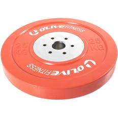 Olive Olympic Competition Bumper Plate 25kg Disc 25 kg 25 kg