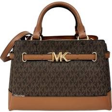 Michael Kors Messenger Bags Michael Kors 35S3G6RS1B Reed Small Satchel IN BROWN