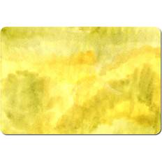 Yellow Place Mats East Urban Home Watercolour Set Place Mat Yellow