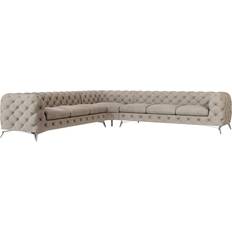 Mercer41 L-shape Corner Chesterfield Sofa