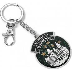 Harry Potter Hogwarts Castle Keyring - Black/White