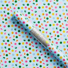 Cheap Gift Wrapping Papers Spritz Blue Dots Gift Wrapping Paper