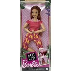 Barbie Pink Made To Move Dolls Yoga Fashion Outfit Doll