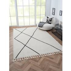 Gracie Oaks Tapis White