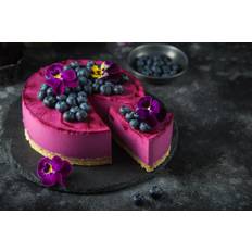 Ebern Designs Blueberry Mousse Cake Framed Art