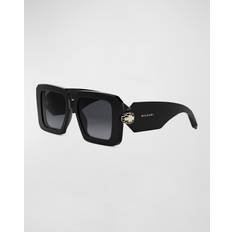 Bvlgari Sunglasses Bvlgari Serpenti Sunglasses 52mm - Black/Gray Gradient