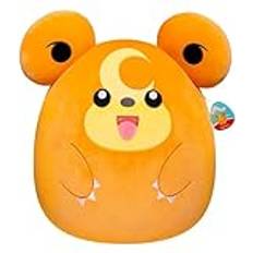 Leker Squishmallows Pokémon Teddiursa 35 cm