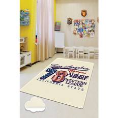 Carpets & Rugs Isabelle & Max Onecre Shaggy Cream/Blue/Red Red