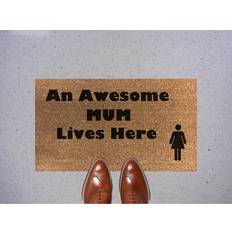 Carpets & Rugs Happy Larry Propst An Awesome Mum Lives Here Black