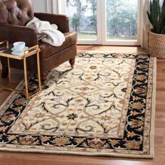 Blue Elephant Balthrop Wool Ivory/Black Rug