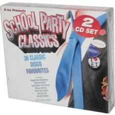 Music K-Tel School Party Classics Disco 2006 Audio Music CD Box Set 2CDs ()