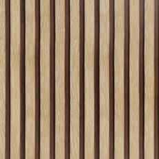 Shein Wood Grating Wallpaper 17'' Self-Adhesive Removable Peel And Stick Wallpaper Vinyl Decorative Wood Stripe Grain Paper Natural Wooden Slats For Furnitu