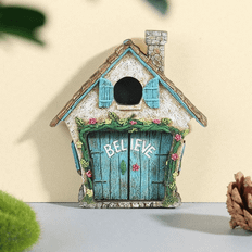 Shein Fairy Door Wooden Outdoor Ornament 1pc