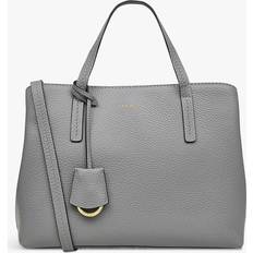 Leather - Women Messenger Bags Radley Dukes Place Medium Ziptop Grab, Grey, Women