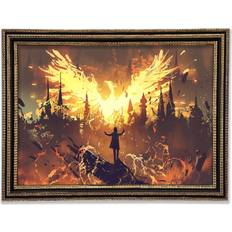 Ebern Designs Single Picture Black Framed Art 42x29.7cm