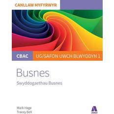 CBAC Canllaw Myfyrwyr: Busnes Swyddogaethau Busnes Mark Hage 9781913245153