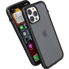 Catalyst Catalyst iPhone 13 Pro Max Case Influence Series Slim Case, Finger-Print Safe Cases, Drop Proof Phone, with Lanyard Stealth Black