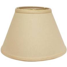 Linen Shades Homeroots 8-in Linen Empire Shade