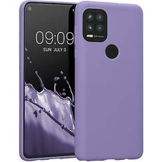 Case Compatible with Motorola Moto G Stylus 5G Case Soft Slim Protective TPU Silicone Cover Violet Purple