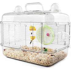 Large Transparent Hamster Cage, Connectable Hamster