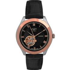 Rotary Les Originales Jura Black Leather Automatic GS90509/10