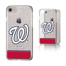 Apple iPhone 6/6S Mobile Phone Cases Keyscaper Washington Nationals iPhone 6/6s/7/8 Pattern Stripe Clear Case