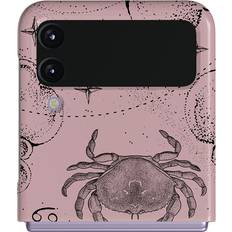 Burga Cancer Samsung Galaxy Z Flip 4 Case, Snap Pink