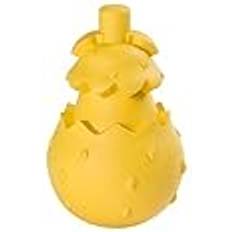 Eyenimal Dog Toy Treat Dispenser Pear Jaune