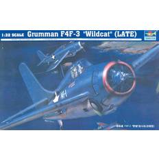 1:32 (1) Modellbausätze Trumpeter Grumman F4F-3 ''Wildcat'' late