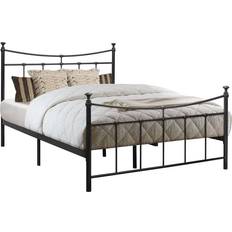 Beds & Mattresses Birlea Emily 135cm 4FT6 Double black metal